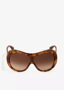 Солнцезащитные очки Dolce&Gabbana DG Logo, коричневый