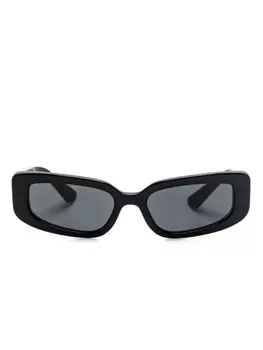 Солнцезащитные очки Dolce & Gabbana Eyewear DNA в прямоугольной оправе, черный