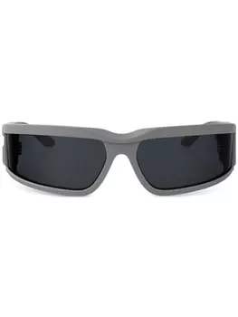 Солнцезащитные очки Dolce & Gabbana Eyewear с тиснением DG, серый