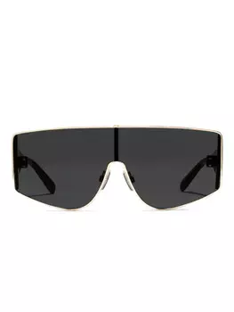 Солнцезащитные очки Dolce & Gabbana Eyewear в большой оправе, черный