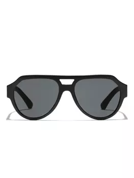 Солнцезащитные очки Dolce & Gabbana Eyewear в большой оправе, черный