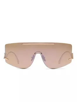 Солнцезащитные очки Dolce & Gabbana Eyewear в защитной оправе, розовый