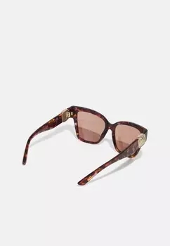 Солнцезащитные очки Dolce&Gabbana, гавана розовый жемчуг/светло-коричневый