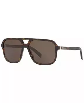 Солнцезащитные очки Dolce&Gabbana, коричневый