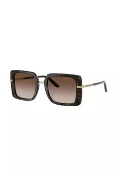 Солнцезащитные очки Dolce & Gabbana, коричневый
