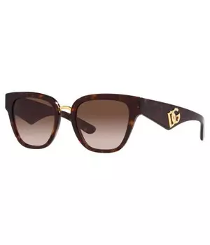 Солнцезащитные очки Dolce Gabbana, зеленый / золотой