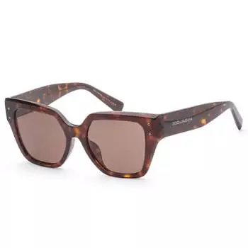 Солнцезащитные очки Dolce & Gabbana женские 52 мм Havana DG4471F-502-73-52