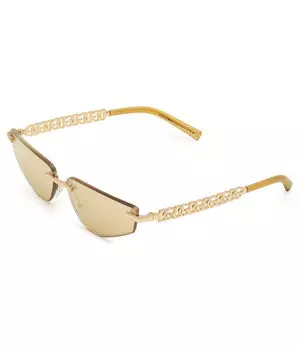Солнцезащитные очки Dolce Gabbana, золотой