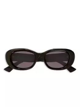 Солнцезащитные очки Double G Gucci Eyewear, черный
