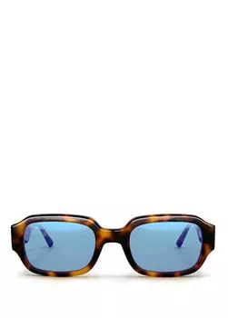 Солнцезащитные очки Downey из ацетата Messyweekend Cophenagen, коричневый