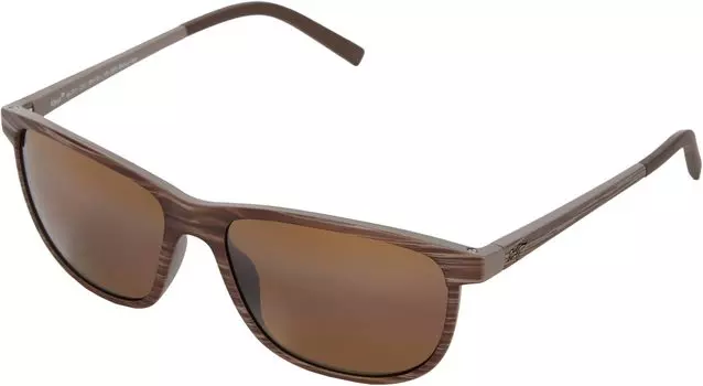 Солнцезащитные очки Dragon's Teeth Maui Jim, цвет Brown Stripe