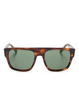 Солнцезащитные очки Drifter в квадратной оправе Ray-Ban, коричневый
