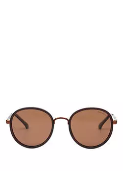 Солнцезащитные очки DS 2320 c2 в металлической оправе Despada, коричневый