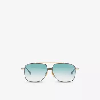 Солнцезащитные очки DTS-100 Alkamx в ацетатной оправе в пилотной оправе Dita, черный