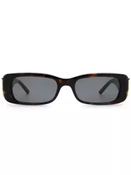 Солнцезащитные очки Dynasty Balenciaga Eyewear, коричневый