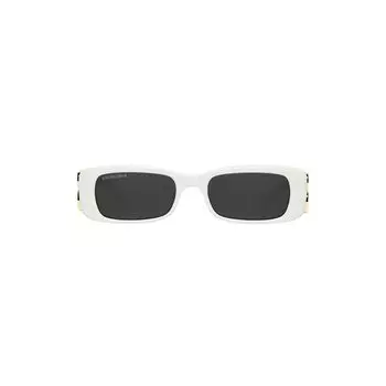 Солнцезащитные очки Dynasty Rectangle BALENCIAGA, белый