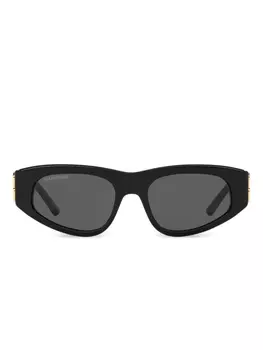Солнцезащитные очки Dynasty в D-образной оправе Balenciaga Eyewear, черный