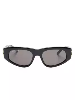 Солнцезащитные очки Dynasty в D-образной оправе Balenciaga Eyewear, черный