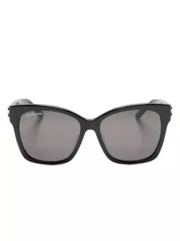 Солнцезащитные очки Dynasty в квадратной оправе Balenciaga Eyewear, черный