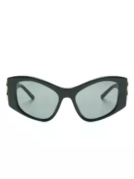 Солнцезащитные очки Dynasty XL Balenciaga Eyewear, зеленый