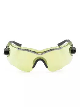 Солнцезащитные очки E15 в массивной оправе Kuboraum, черный