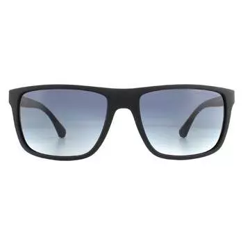 Солнцезащитные очки ea4033 58644l и резиновые синие с синим градиентом Emporio Armani, черный