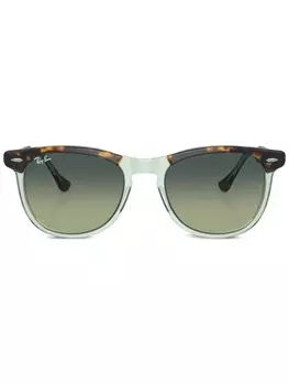 Солнцезащитные очки Eagle Eye в круглой оправе Ray-Ban, коричневый