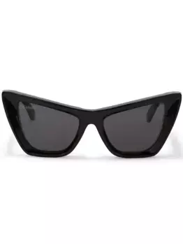 Солнцезащитные очки Edvard в оправе 'кошачий глаз' Off-White Eyewear, серый