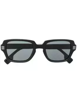Солнцезащитные очки Eldon в квадратной оправе Burberry Eyewear, черный