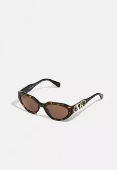 Солнцезащитные очки EMPIRE OVAL Michael Kors, темно коричневый