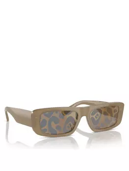 Солнцезащитные очки Emporio Armani, бежевый