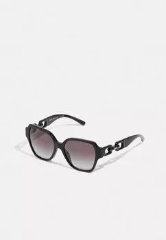 Солнцезащитные очки Emporio Armani, блестящие черные