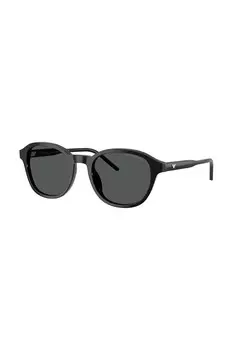 Солнцезащитные очки Emporio Armani, черный