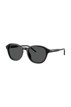 Солнцезащитные очки Emporio Armani, черный