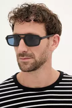 Солнцезащитные очки Emporio Armani, черный