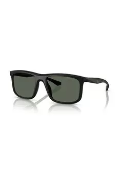 Солнцезащитные очки Emporio Armani, черный