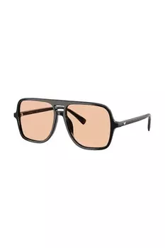 Солнцезащитные очки Emporio Armani, черный