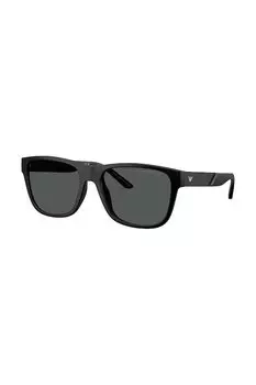 Солнцезащитные очки Emporio Armani, черный