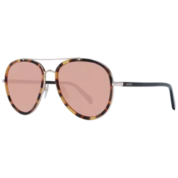 Солнцезащитные очки ep0185 56e 57 Emilio Pucci, коричневый