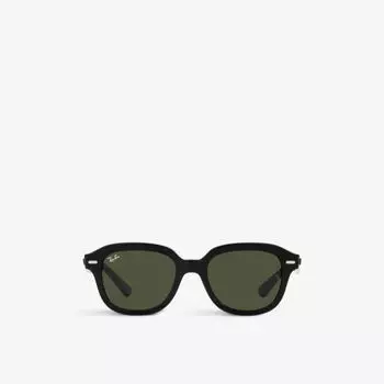Солнцезащитные очки Erick RB4398 из ацетата Ray-Ban, черный