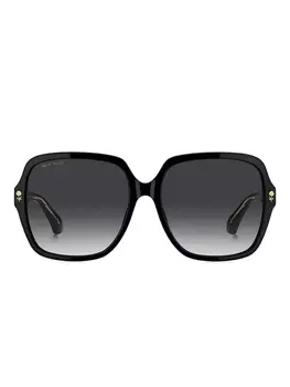 Солнцезащитные очки ETRO в квадратной оправе, черный