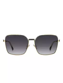 Солнцезащитные очки ETRO в квадратной оправе, золотой