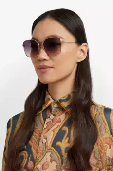 Солнцезащитные очки Etro, золотой