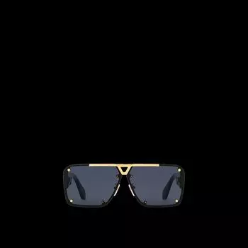 Солнцезащитные очки Evidence Square Louis Vuitton, черный