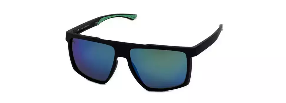 Солнцезащитные очки F2, спортивные очки, модные, в полной оправе, TR90, зеленый