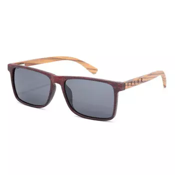 Солнцезащитные очки Feler, цвет naturholzfarben/grau