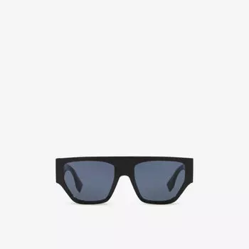 Солнцезащитные очки Fendi O'Lock квадратной формы из ацетата, черный