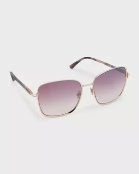Солнцезащитные очки Fern Square в смешанной технике TOM FORD