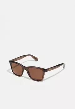 Солнцезащитные очки Ferragamo, коричневый