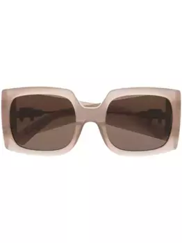 Солнцезащитные очки Fhonix в массивной оправе Ambush Eyewear, коричневый